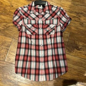 Harley Davidson Womens Button Up Small